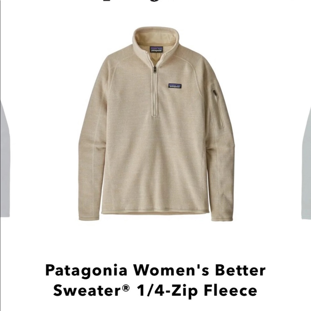 Patagonia better sweater 1/4 zip